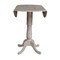 International Concepts Round 42 in Round Dual Drop Leaf Pedestal Table, 41.5 inH, Washed Gray Taupe, 42 W, 42 L, 41.5 in H K09-42DPT-6B-2 - alternate 6